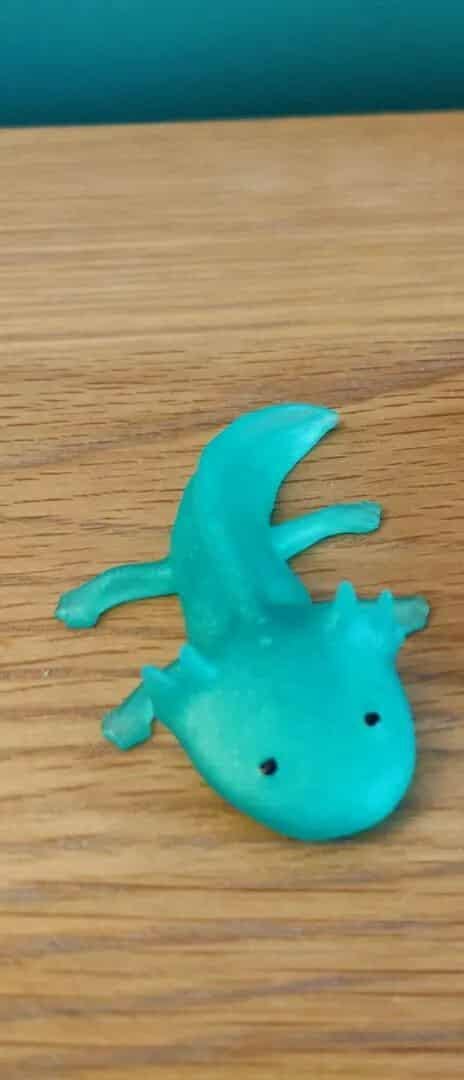Handmade Mini Axolotl Pocket Pet: Desk Buddy, Stocking Filler