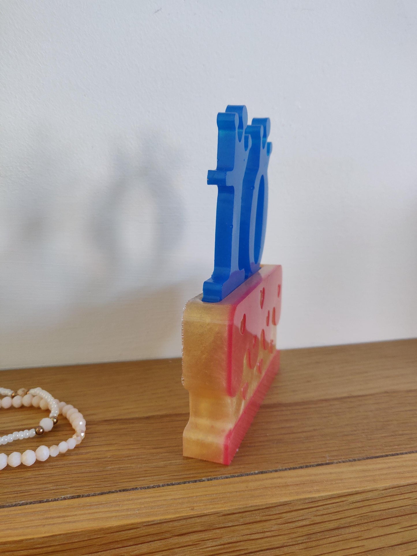 Handmade Resin Birthday Cake Keepsake: Party Decor, Milestone Gift