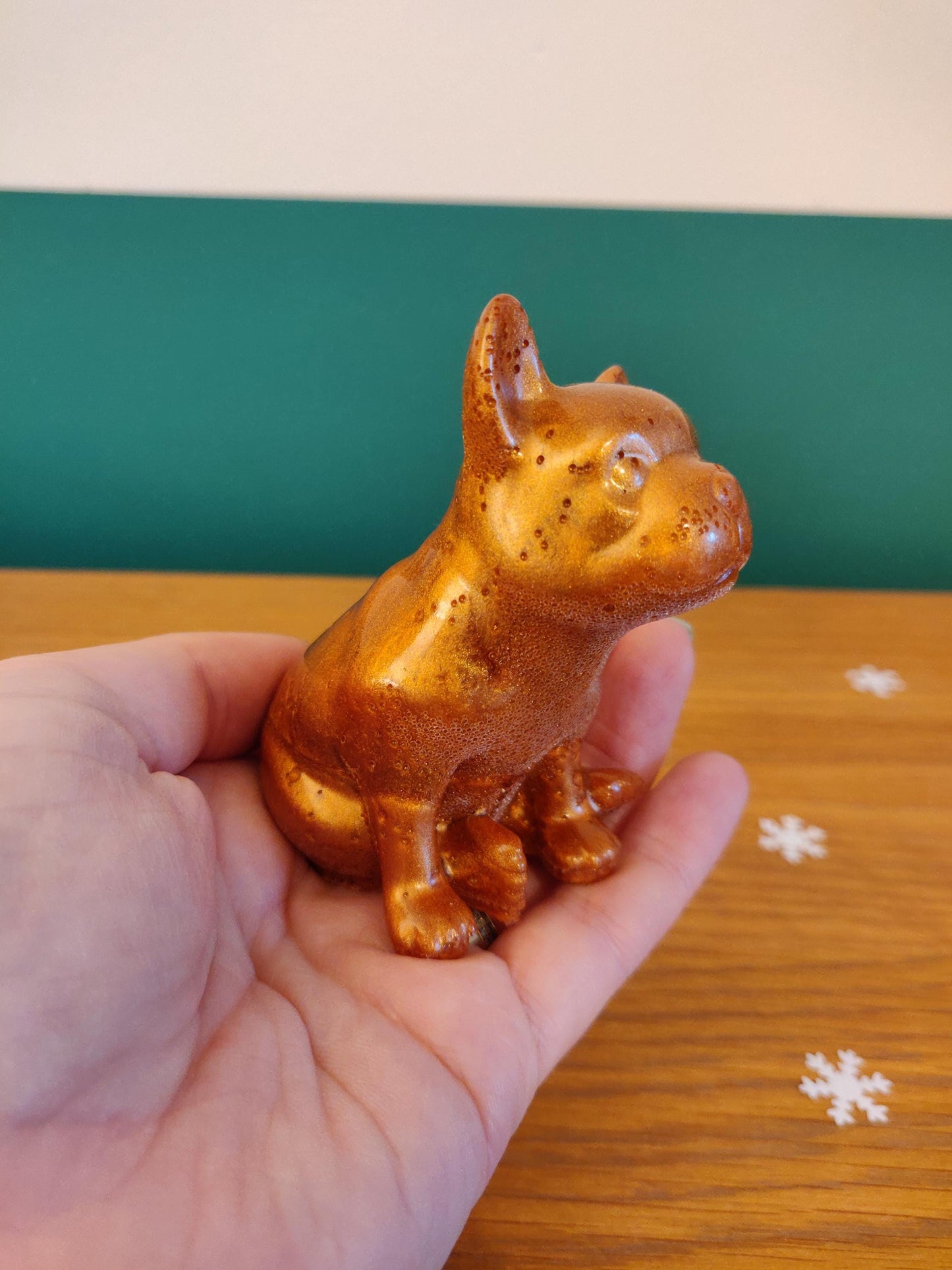 French Bulldog Resin Figurine, Pet Memorial Gift, Dog Lovers, Pug