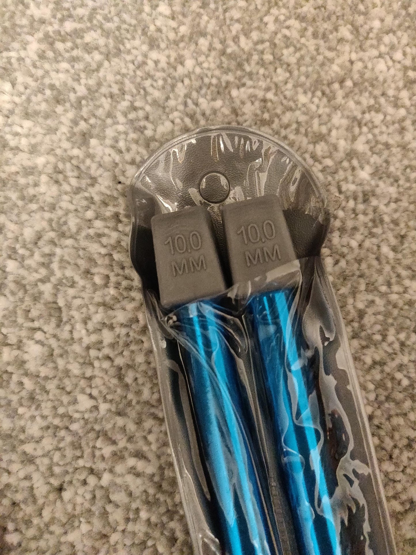 Rainbow Aluminum Knitting Needles, Individual Sets