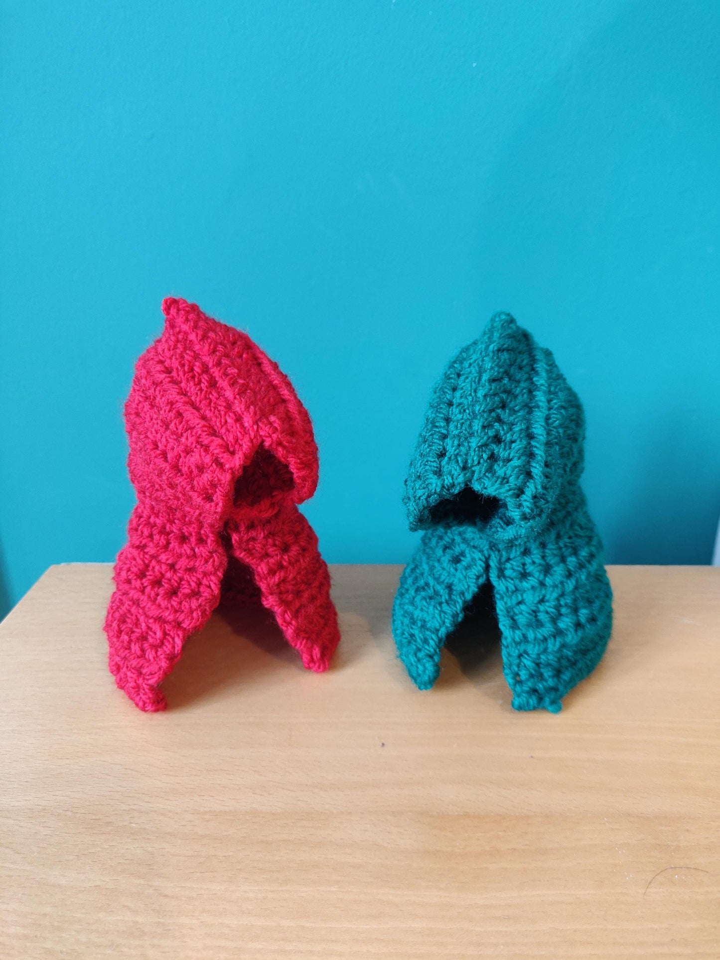 Traitor Cape Figurine, Crochet Bottle Topper